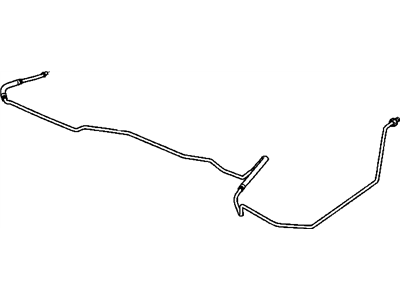 1992 Chevrolet P30 Automatic Transmission Oil Cooler Line - 15666444