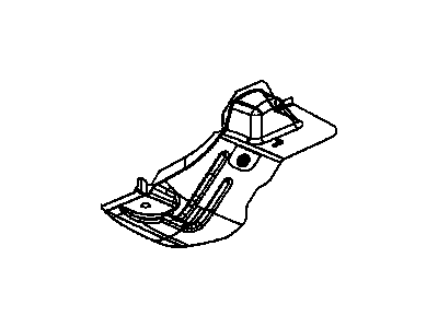 GM 20774292 Reinforcement Assembly, Rear Compartment Panel
