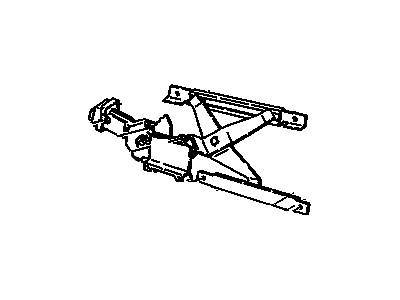 2003 Pontiac Sunfire Window Regulator - 16830432