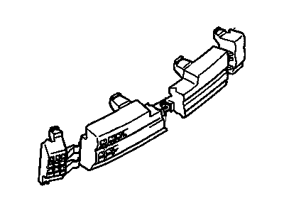 GM 16506528 Absorber, Rear Bumper Fascia Energy