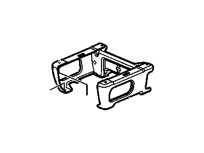 GM 19127933 Riser,Passenger Seat