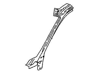 21122910 GM Frame, Windshield Side Outer Illustration 1 of 1