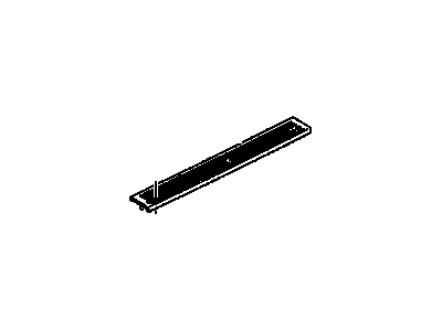 GM 15605834 Plate, Front Side Door Sill Trim *Cognac M