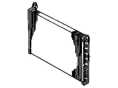 Oldsmobile Firenza Radiator - 88959437