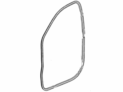 2022 GMC Sierra Door Seal - 84349112