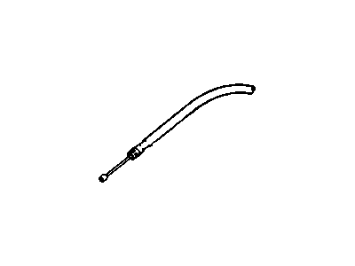 GM 15654075 Cable,Parking Brake Rear