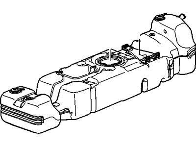 2005 GMC Envoy Fuel Tank - 15190488