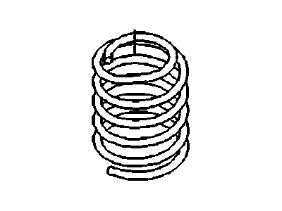 Chevrolet Aveo Coil Springs - 96653237