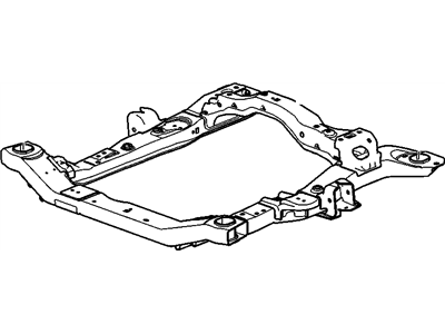 GM 25949786 Frame Assembly, Drivetrain & Front Suspension (W/ In