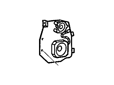 GM 16186249 Speaker Assembly, Radio Front Side Door