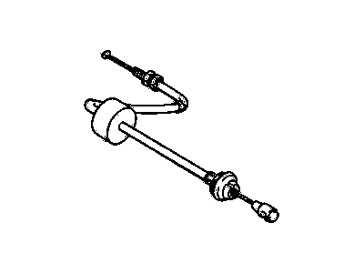 Chevrolet Sprint Throttle Cable - 96055546