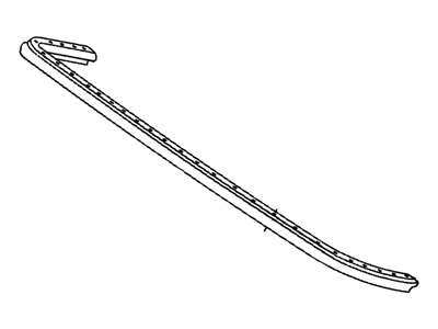 Cadillac Allante Weather Strip - 22112200