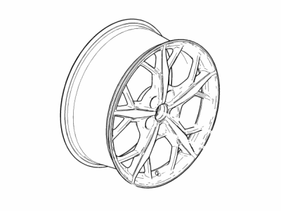 2022 Chevrolet Corvette Spare Wheel - 84600213