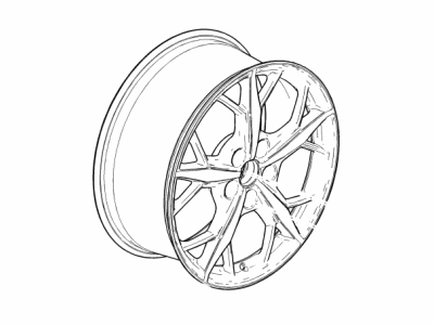 2020 Chevrolet Corvette Spare Wheel - 84600213