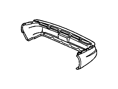 Pontiac Fiero Bumper - 10042563