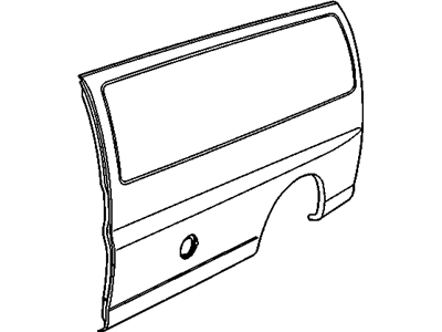 GM 15025797 Panel, Body Side Outer