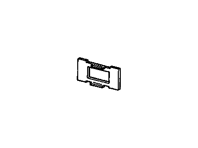 GM 20380977 Cover, Front Side Door Inside Handle Opening *Black