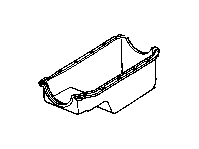 1987 Buick Skyhawk Oil Pan - 88890999