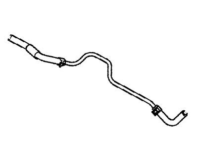 GM 10376949 Hose, P/S Fluid Cooler Outlet