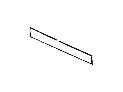 2005 Cadillac SRX Door Moldings - 88980895