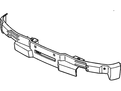 GM 15095920 Bar,Front Bumper Imp