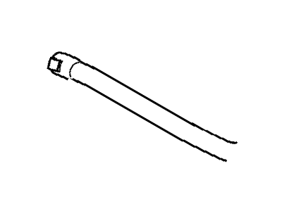 2007 GMC Sierra Fuel Filler Hose - 22951226