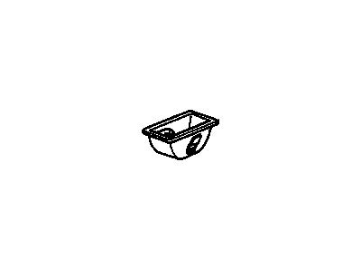 GM 20485663 Ashtray Assembly, Rear Side Door