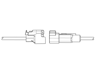 2015 Cadillac Escalade Body Wiring Harness Connector - 19332893