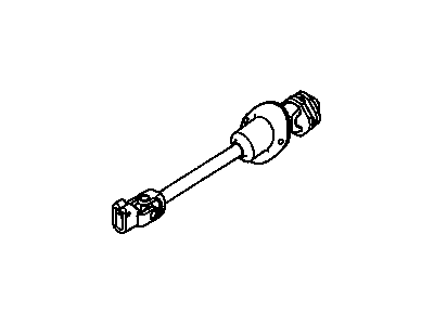 Hummer H3T Steering Shaft - 19256703