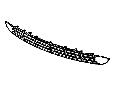 GM 15210877 Grille, Radiator Lower