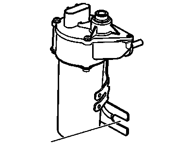 2005 Chevrolet Suburban Vacuum Pump - 89058946