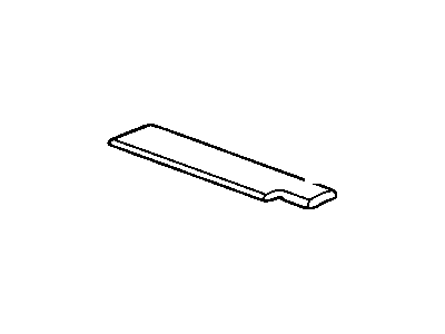 GM 88943929 Panel,Rear Seat Back Cushion Filler *Ebony