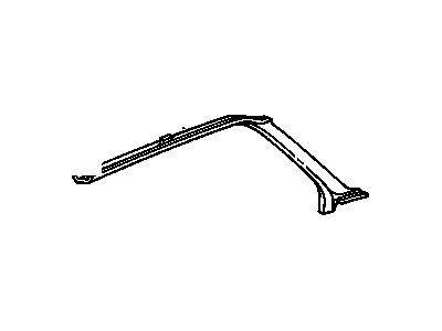 GM 15740383 Molding Assembly, Front Side Door Opening Frame Garnish *Red Ruby