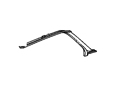 GM 15713281 Molding Assembly, Rear Door Opening Frame Garnish *Red