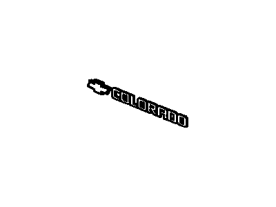 2007 Chevrolet Colorado Emblem - 15869661