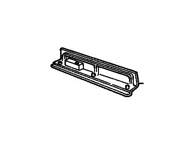 20480375 GM Cover Assembly, Roof Lift Off Window Latch Illustration 1 of 1