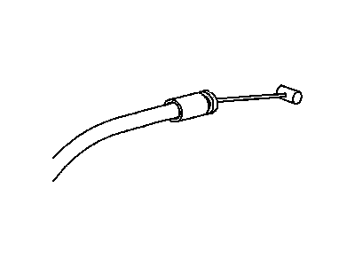 Saturn SC1 Fuel Door Release Cable - 21105284