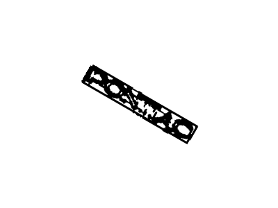 1986 Pontiac Grand Am Emblem - 10027673