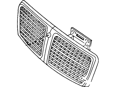 GM 10037255 Grille,Radiator