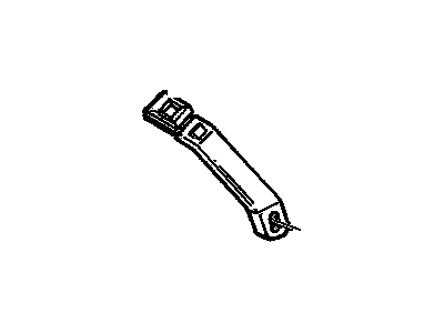 1992 Oldsmobile Achieva Seat Belt - 12520416