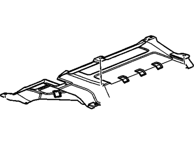 GM 25857032 Shield Assembly, Catalytic Converter Heat