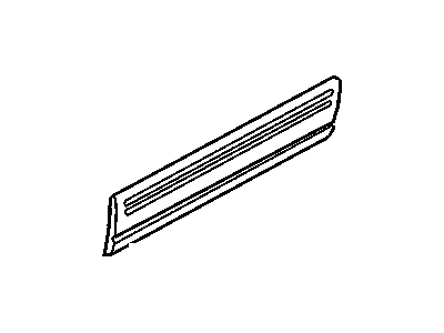 1992 Oldsmobile 88 Door Moldings - 88891254