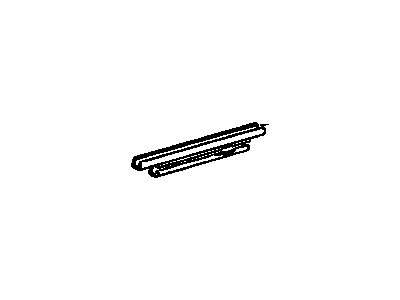 GM 14027467 Sash Assembly, Side Rear Door Window Glass