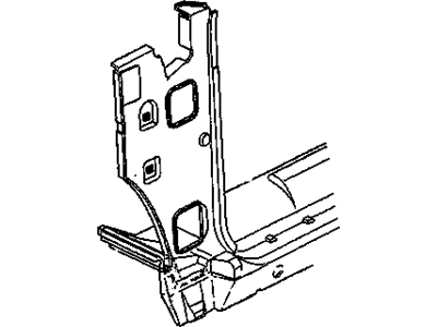 GM 15630183 Plate Asm,Cargo Tie Down Loop Anchor