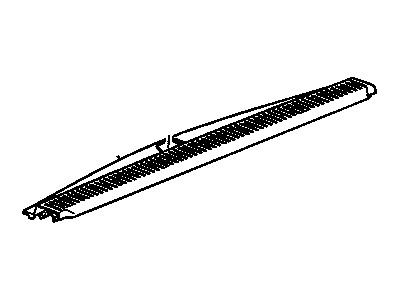 GM 15931754 Plate Assembly, Rear Floor Rear Trim *Ebony