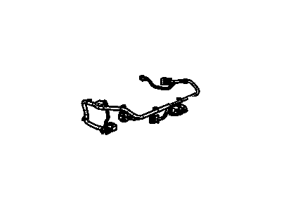 GM 19126822 Harness Asm,Passenger Seat Adjuster Wiring