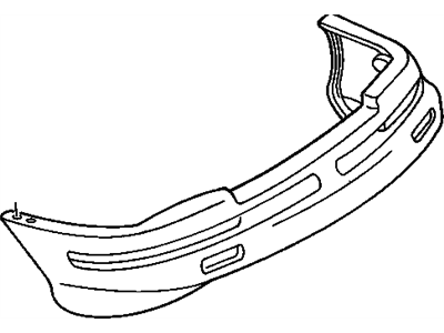 Oldsmobile Silhouette Bumper - 10240346