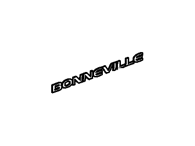 Pontiac Bonneville Emblem - 25763945