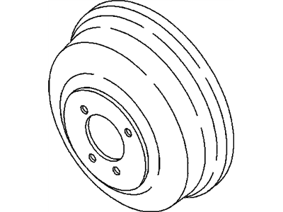 GM Brake Drum - 21011906