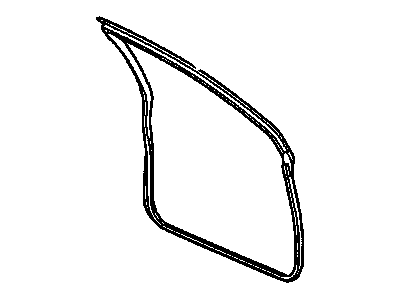 GM 25687109 Weatherstrip Assembly, Front Side Door